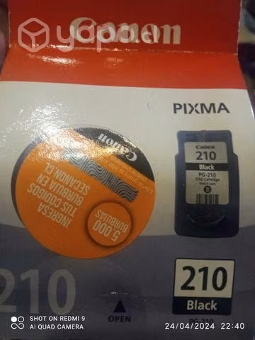 Tinta canon 211 color original