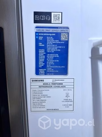 Refrigerador side by side SAMSUMG semi nuevo