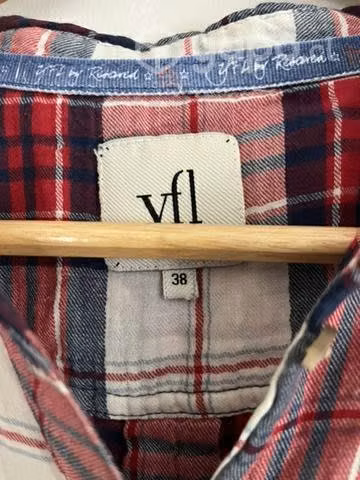 Blusa Yfl cuadrillé - Imagen 2