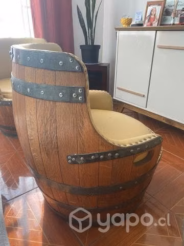 Juego de terraza barril