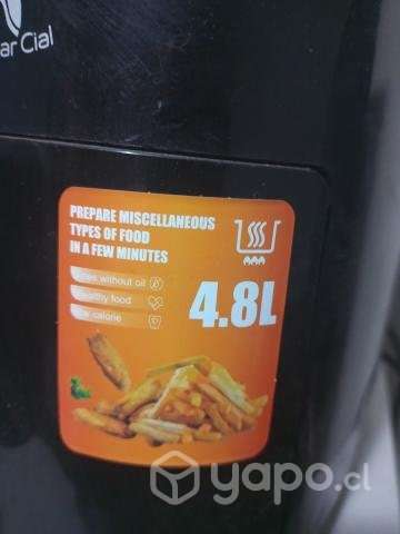Freidora de aire raf 4.8 litros - Imagen 2