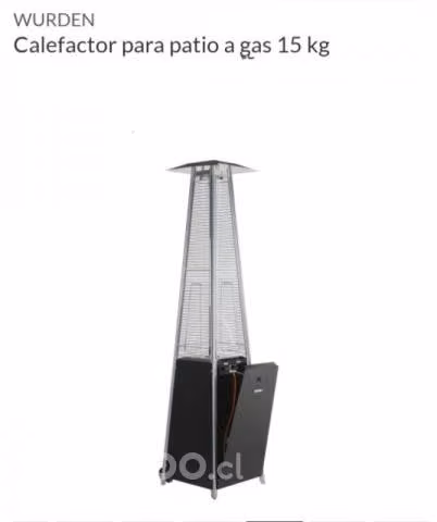 Estufa de patio a gas Wurden