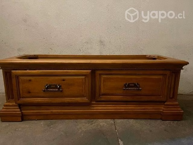 Espectacular Vitrina antigua de madera. Impecable