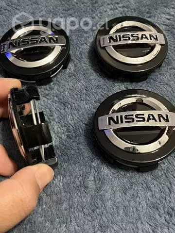 Tapa centro llanta auto Nissan 60 mm - Imagen 3