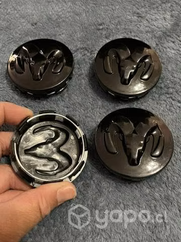 Tapa centro de llantas Dodge 64 mm - Imagen 4
