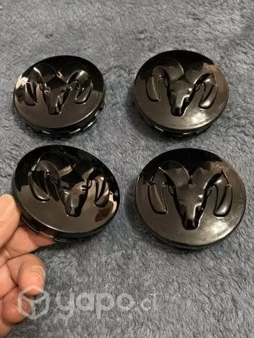 Tapa centro de llantas Dodge 64 mm