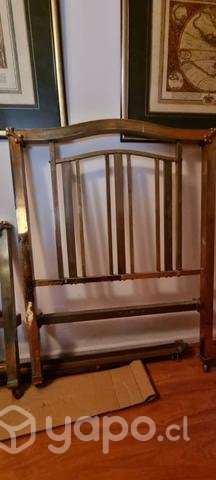 Cama Bronce 1 plaza - Imagen 2