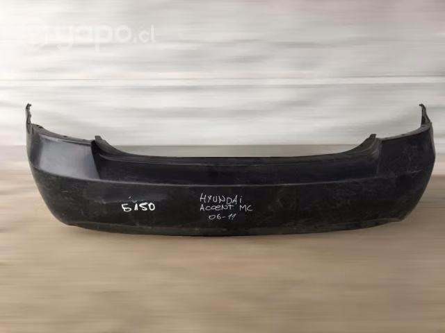 Parachoque trasero hyundai accent 2006-2011
