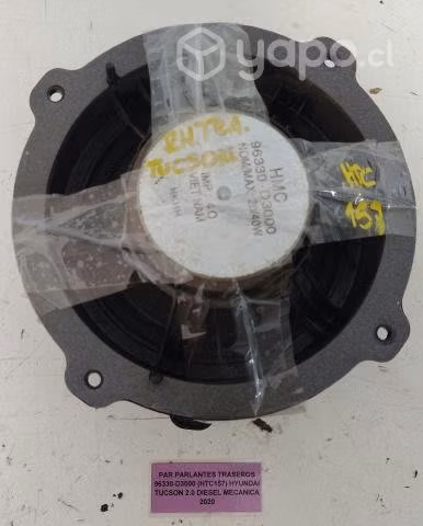 Par Parlantes Traseros (HTC157) Hyundai Tucson 2.0