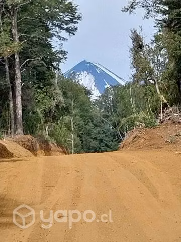 Parcela de 5000m2 cercano al volcán Llaima