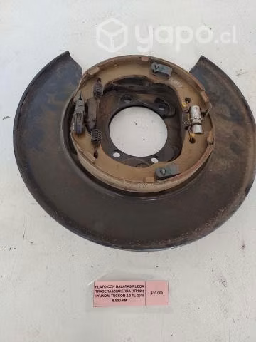 Plato c/Balatas Rueda Tras Izq (HT140) Tucson 2019