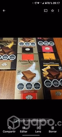 Chocolates sin azúcar y sin gluten