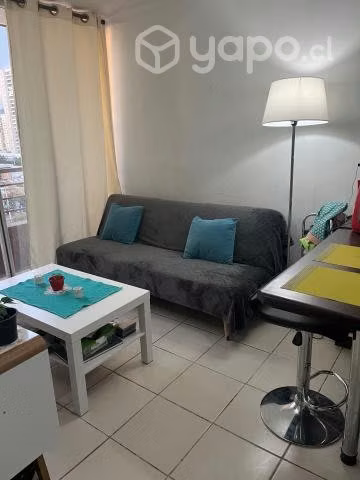 Arriendo dpto 1 dorm y medio, sin muebles