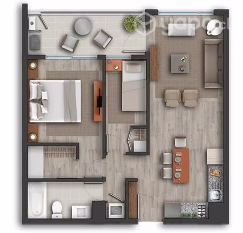 Vendo Departamento en pleno centro de Talca