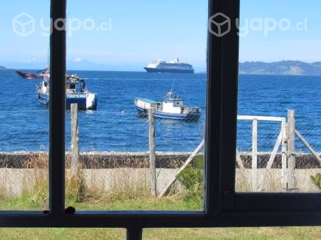 Parcela Chiloé orilla de mar espectacular vista