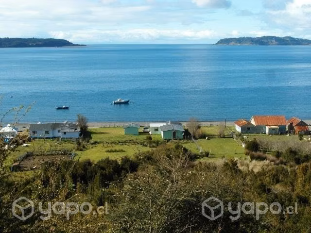 Parcela Chiloé orilla de mar espectacular vista