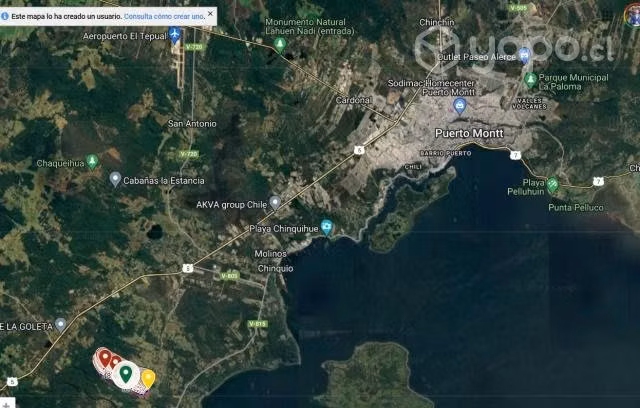 Parcela en puerto montt 5000m2