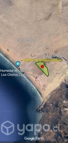 Se Vende Parcela 5.000m2 en sector Los Choros IVR
