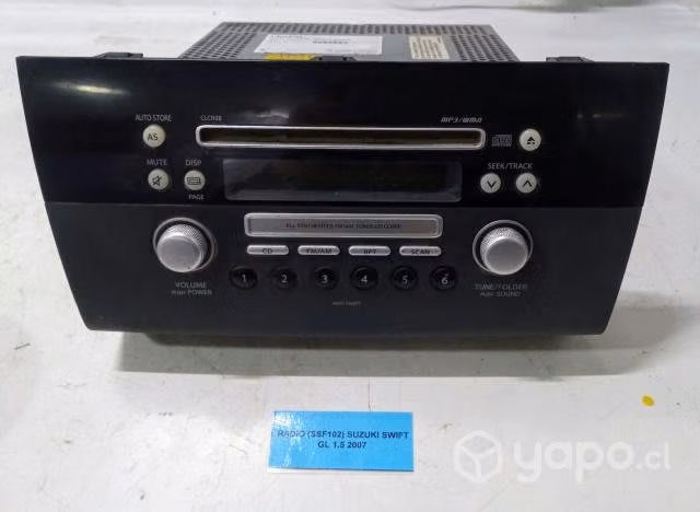 Radio (SSF102) Suzuki Swift GL 1.5 2007