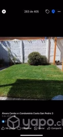 Se vende casa en condominio en San Pedro de la Paz