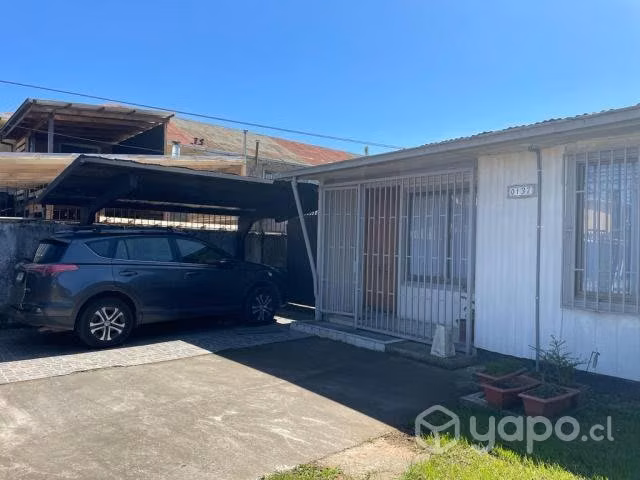 Casa 3D, 2 baños. Sector residencial,Temuco.-