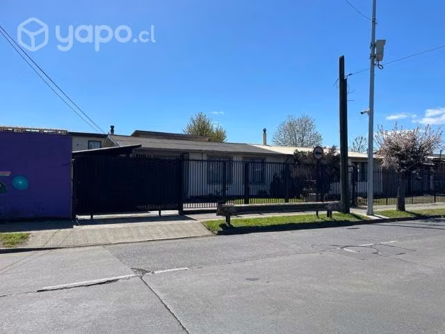 Casa 3D, 2 baños. Sector residencial,Temuco.-