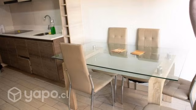 Departamento amoblado 2 habitaciones Santiago