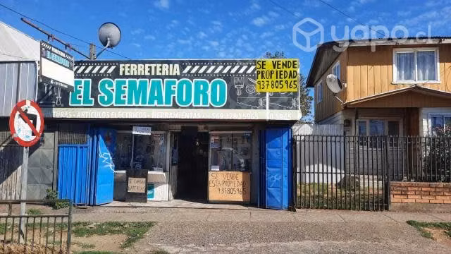 Vendo casa con local comercial funcionando
