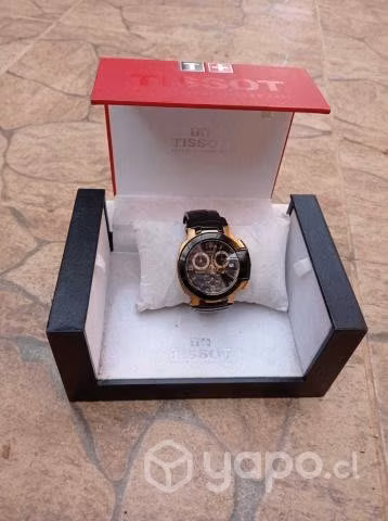 Reloj Tissot T race negro dorado