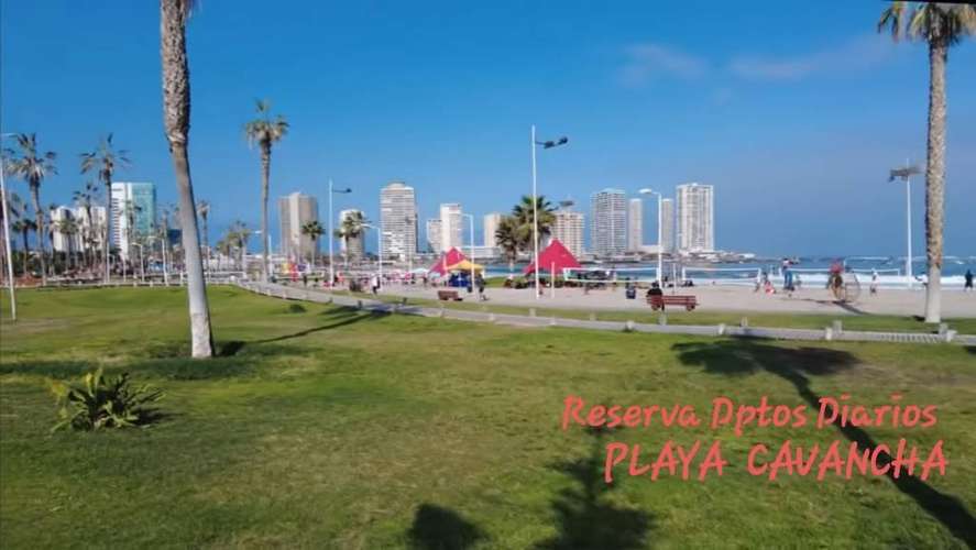 Departamento amoblado diarios Playa Cavancha