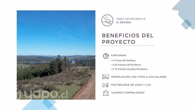 Parcelas 5000m2, rol propio