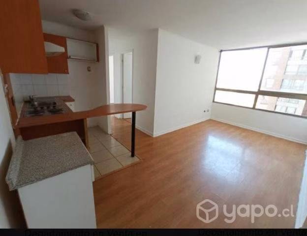 Comodo departamento, a pasos del metro, hospitales