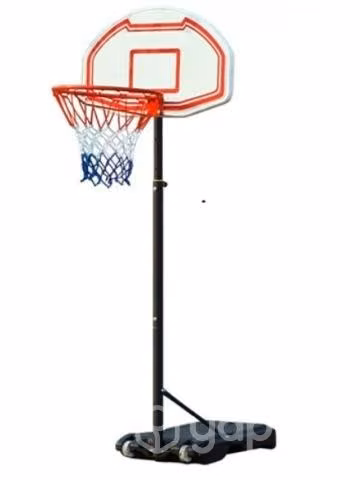 Aro de basquetbol con base completa y malla