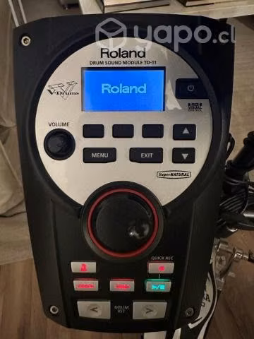 Bateria Roland TD-11 con multiples adicionales - Imagen 4