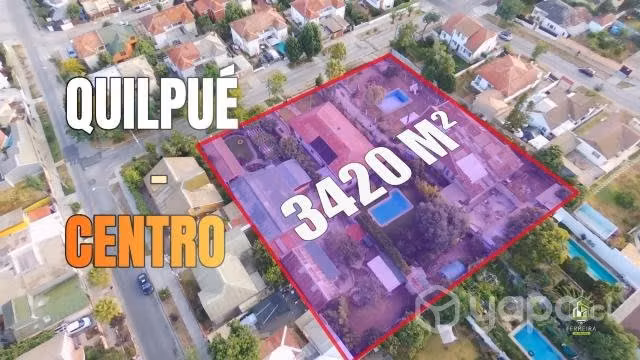 Paño de 3422 m² en el corazón de Quilpué