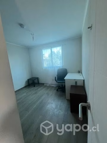 Arriendo pieza sin amoblar con todos los servicios