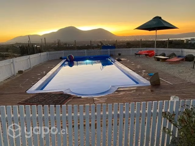 Arriendo Cabaña Guanaqueros 3D 2 B piscina