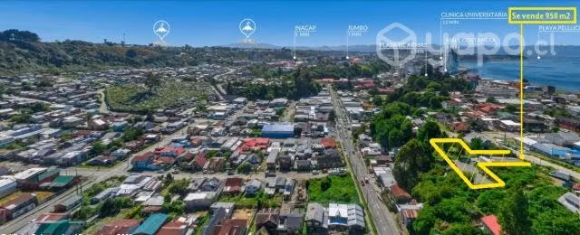 Oportunidad:centro P. Montt : Venta terreno 950 m2