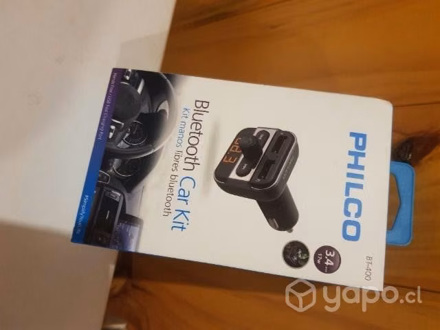 Transmisor FM / Cargador Bluetooth
