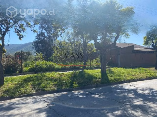 VASS vende terreno en calle Caupolicán, Limache
