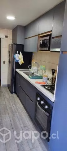 Se vende depto 74 m2, 3 dorm, bodega, 1 estac