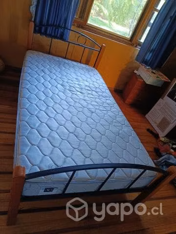 Cama plaza y media