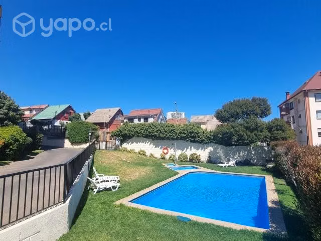 Depto en Jardín del Mar, cerca de Clínica Reñaca