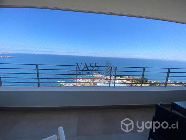 Vass vende depto sector exclusivo reñaca