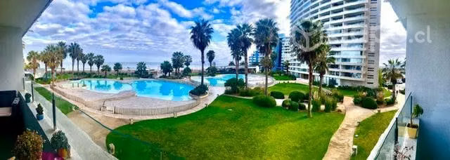 Arriendo departamento Frente al mar