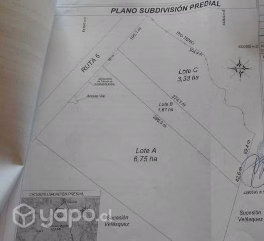 Terreno de 35.000 m2