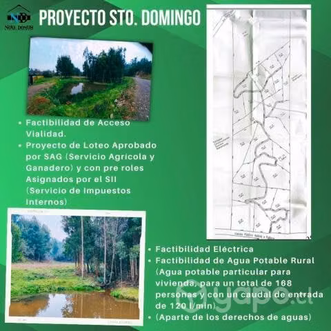 Proyecto Sto. Domingo Valdivia, Región de los Ríos