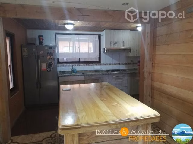Pucón, casa de 220 mt en terreno de 498 mt