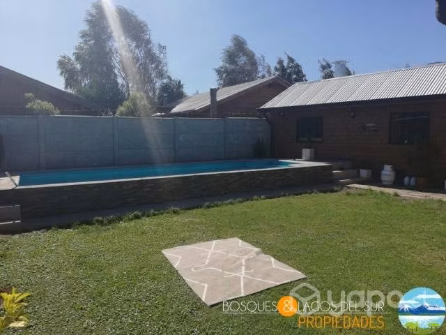 Pucón, casa de 220 mt en terreno de 498 mt
