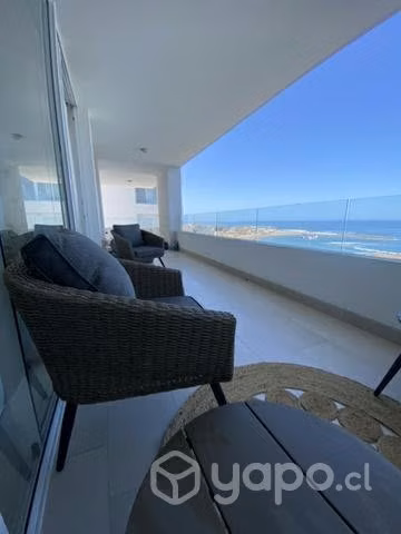 Se arrienda departamento frente a la playa